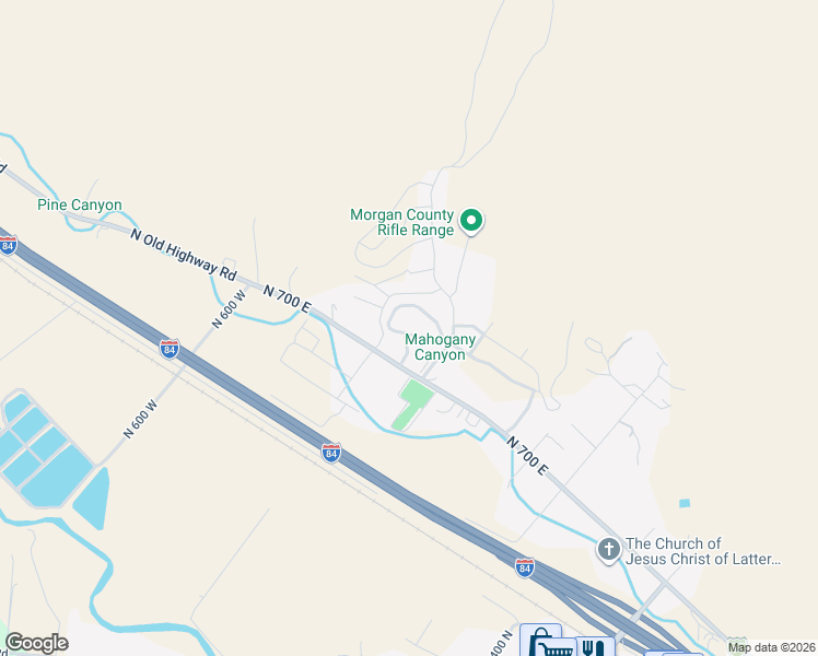 map of restaurants, bars, coffee shops, grocery stores, and more near 873 Violet Drive in Morgan