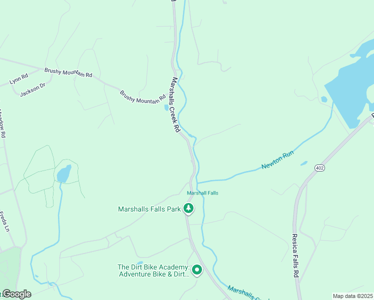 map of restaurants, bars, coffee shops, grocery stores, and more near 199 Marshalls Creek Road in East Stroudsburg