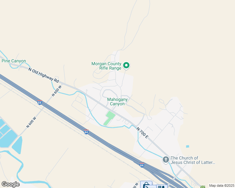 map of restaurants, bars, coffee shops, grocery stores, and more near 845 North Sapphire Street in Morgan