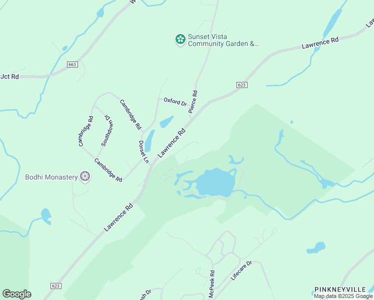 map of restaurants, bars, coffee shops, grocery stores, and more near 100 Lawrence Road in Lafayette Township