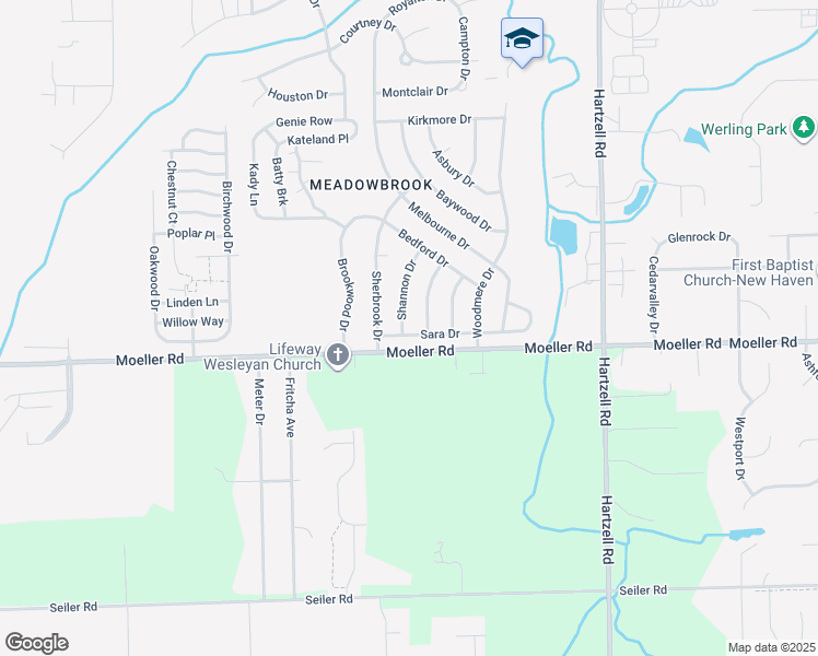 map of restaurants, bars, coffee shops, grocery stores, and more near 1621-1627 Shannon Drive in New Haven