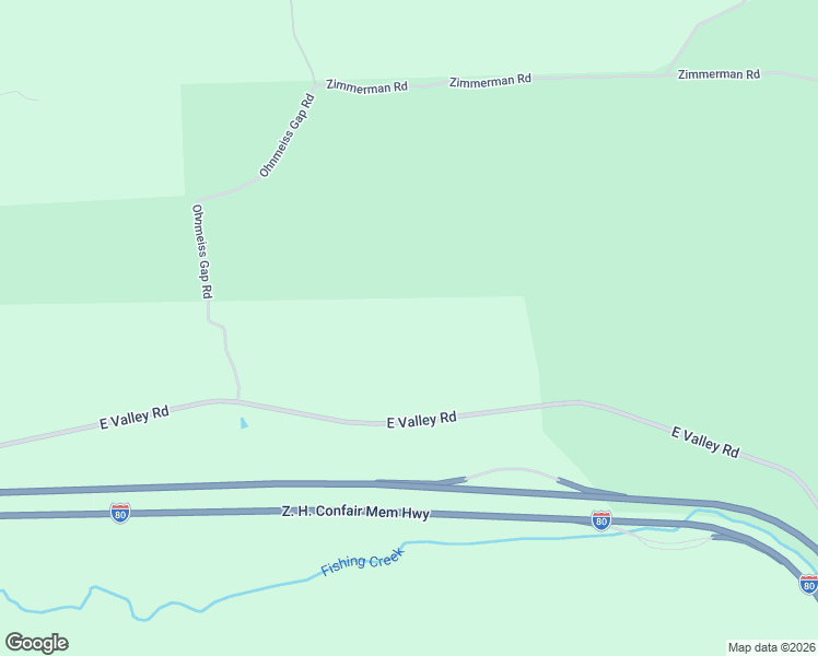 map of restaurants, bars, coffee shops, grocery stores, and more near 3793 East Valley Road in Loganton