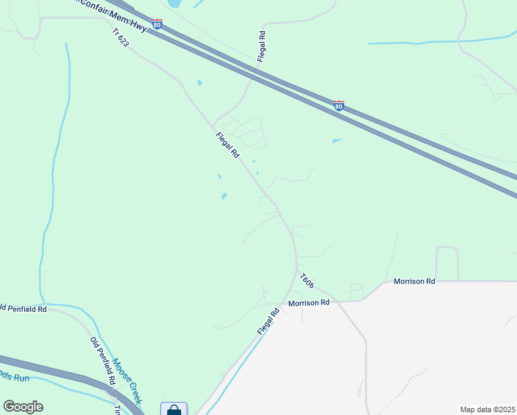 map of restaurants, bars, coffee shops, grocery stores, and more near 1139 Flegal Road in Clearfield