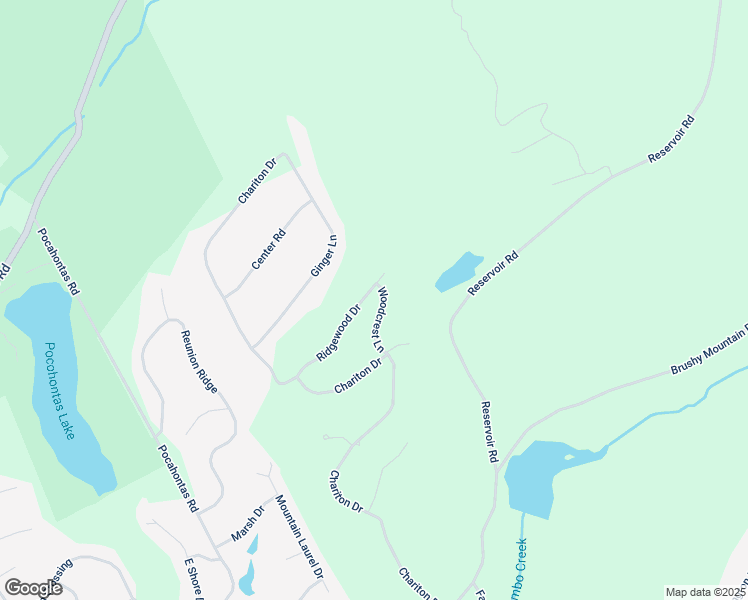 map of restaurants, bars, coffee shops, grocery stores, and more near 15 Ridgewood Drive in East Stroudsburg