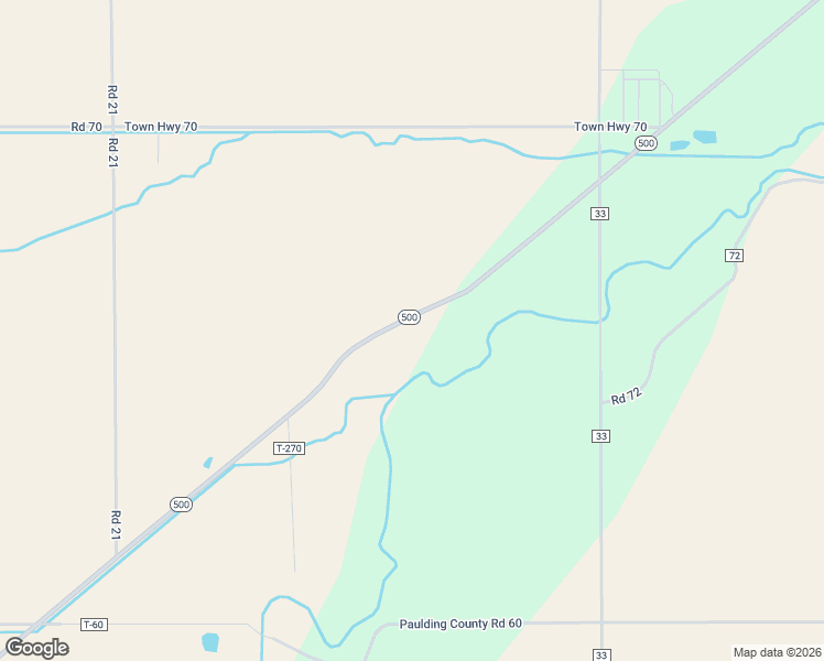 map of restaurants, bars, coffee shops, grocery stores, and more near 3600 Ohio 500 in Payne