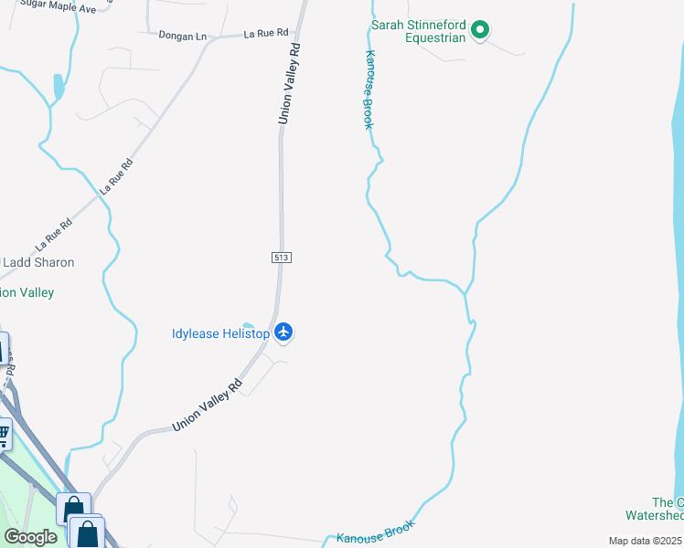 map of restaurants, bars, coffee shops, grocery stores, and more near 198 County Road 513 in West Milford