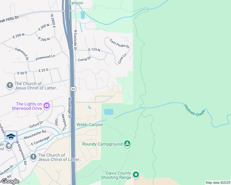 map of restaurants, bars, coffee shops, grocery stores, and more near 1482 Stone House Bend in Kaysville