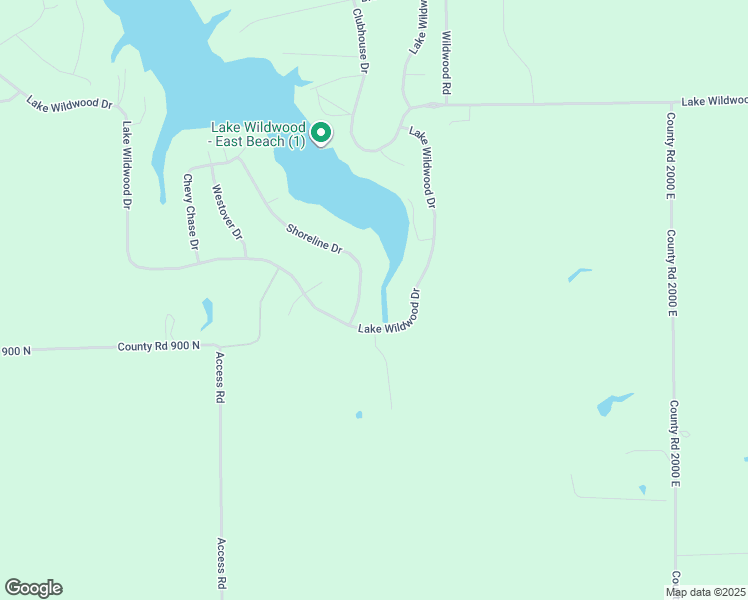 map of restaurants, bars, coffee shops, grocery stores, and more near 1401 Shoreline Drive in Varna