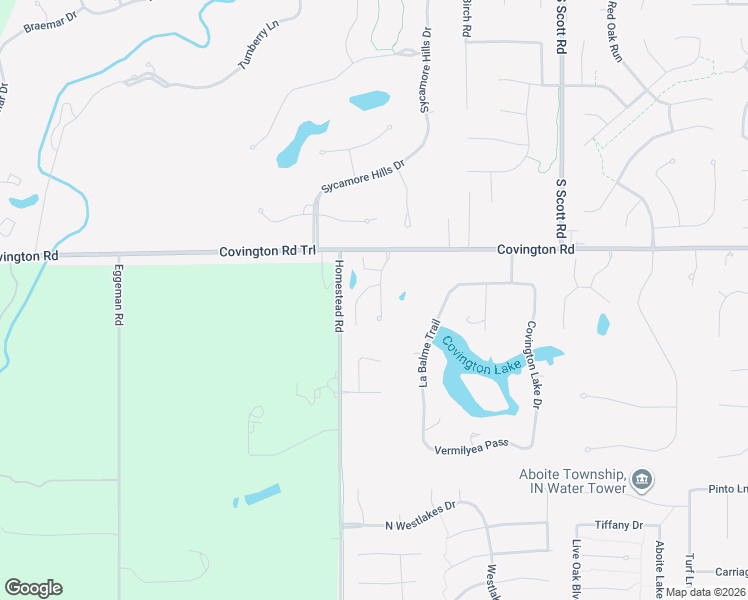 map of restaurants, bars, coffee shops, grocery stores, and more near 2991-2999 Wind Pump Road in Fort Wayne