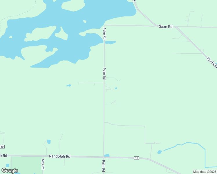 map of restaurants, bars, coffee shops, grocery stores, and more near 2520 Palm Road in Mogadore