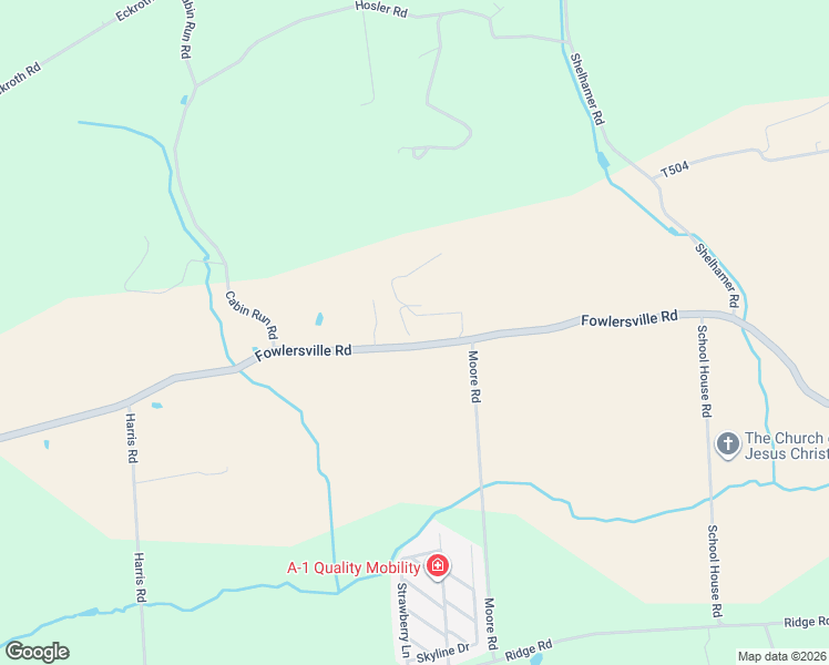 map of restaurants, bars, coffee shops, grocery stores, and more near 717 Fowlersville Road in Berwick