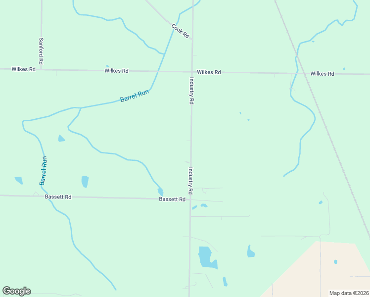 map of restaurants, bars, coffee shops, grocery stores, and more near 2547 Industry Road in Atwater
