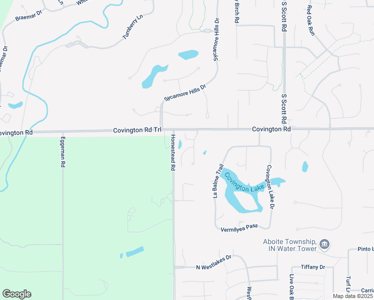map of restaurants, bars, coffee shops, grocery stores, and more near 2991-2999 Wind Pump Road in Fort Wayne