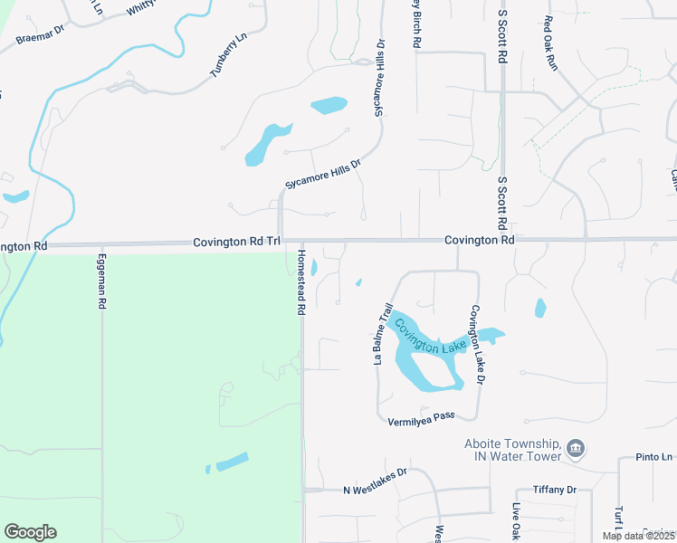 map of restaurants, bars, coffee shops, grocery stores, and more near 2991 Windpump Road in Fort Wayne
