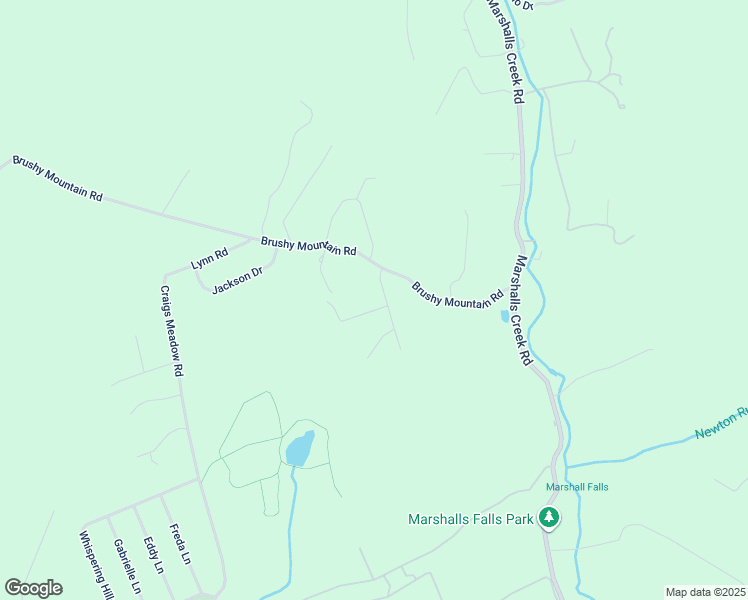 map of restaurants, bars, coffee shops, grocery stores, and more near 2208 Paper Lane in East Stroudsburg