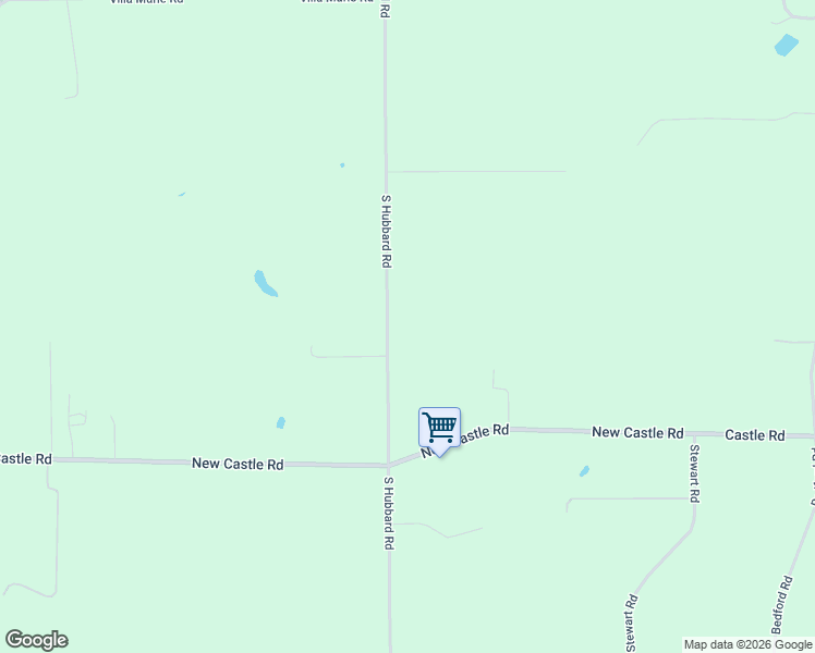 map of restaurants, bars, coffee shops, grocery stores, and more near 1735 South Hubbard Road in Lowellville