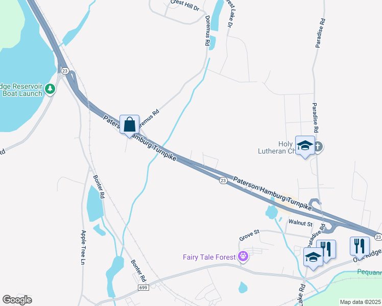 map of restaurants, bars, coffee shops, grocery stores, and more near in 