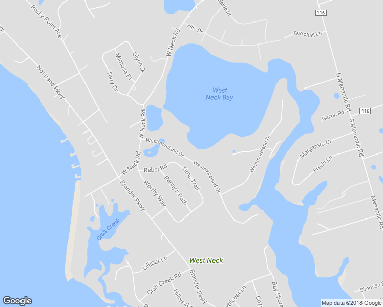 map of restaurants, bars, coffee shops, grocery stores, and more near 54 Westmoreland Drive in Shelter Island