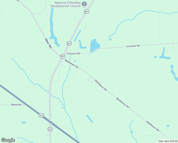 map of restaurants, bars, coffee shops, grocery stores, and more near 5017 Matthews Road in Edinburg