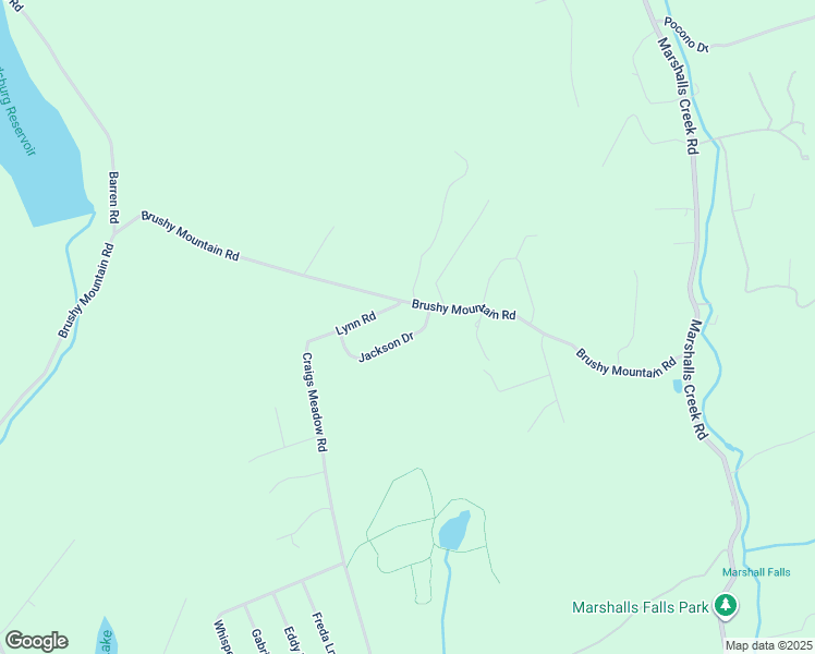 map of restaurants, bars, coffee shops, grocery stores, and more near 139 Jackson Drive in East Stroudsburg