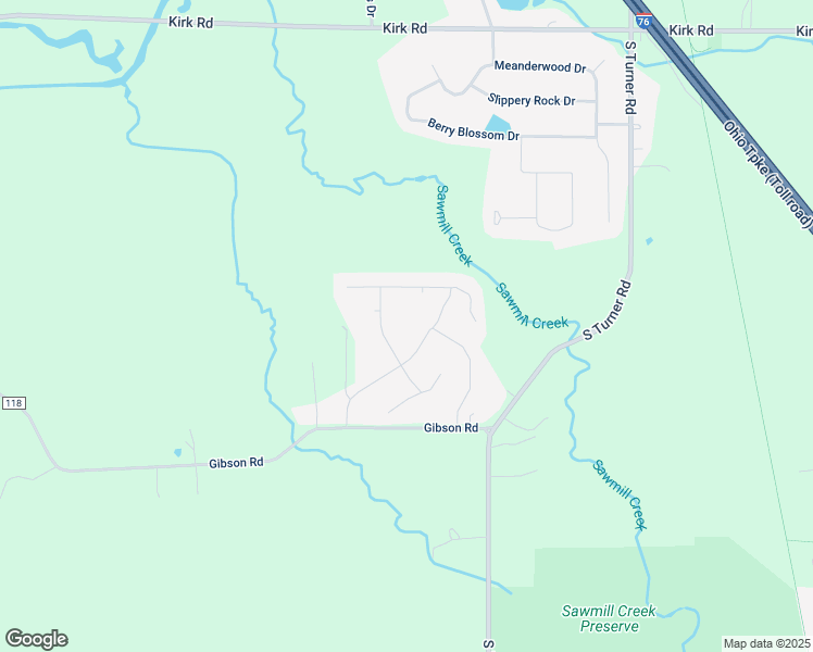 map of restaurants, bars, coffee shops, grocery stores, and more near 4557 Bella Jean in Canfield
