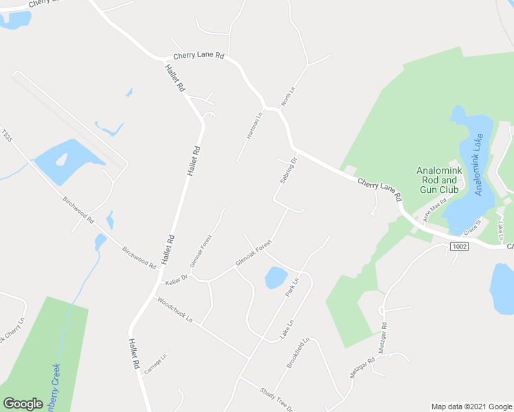 map of restaurants, bars, coffee shops, grocery stores, and more near 134 Sebring Drive in East Stroudsburg