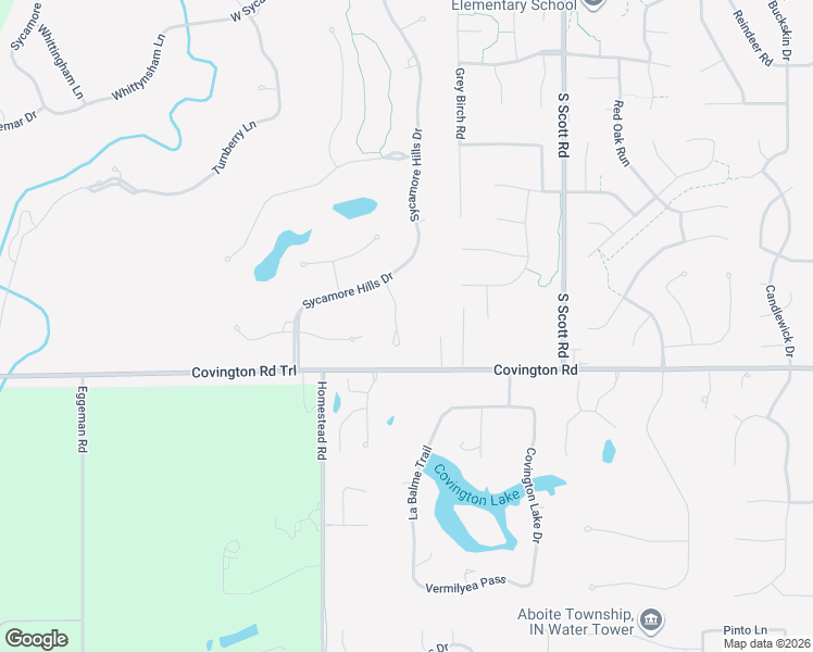 map of restaurants, bars, coffee shops, grocery stores, and more near 2511 Wildcat Cove in Fort Wayne