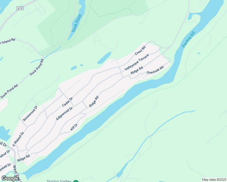 map of restaurants, bars, coffee shops, grocery stores, and more near 958 Ridge Road in Newton