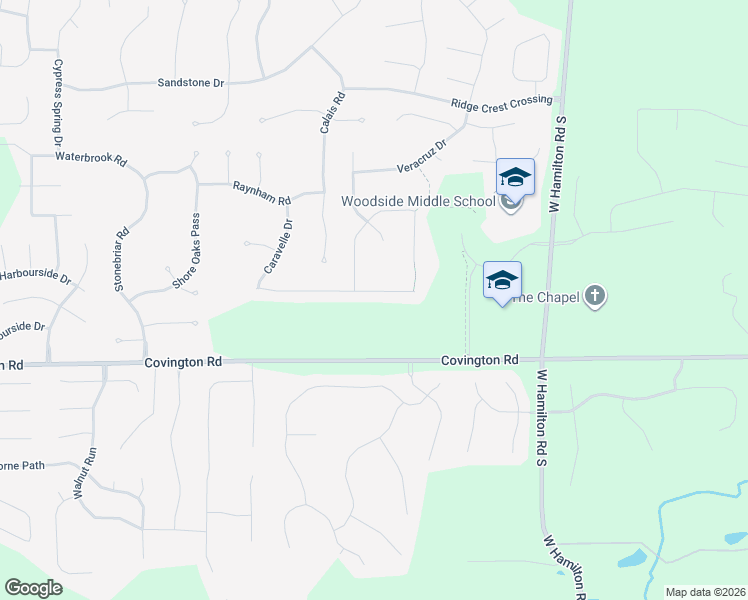 map of restaurants, bars, coffee shops, grocery stores, and more near 13701 Ruffner Rd in Fort Wayne