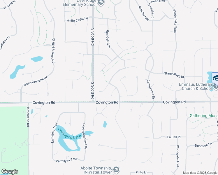 map of restaurants, bars, coffee shops, grocery stores, and more near 9914 Topaz Cove in Fort Wayne