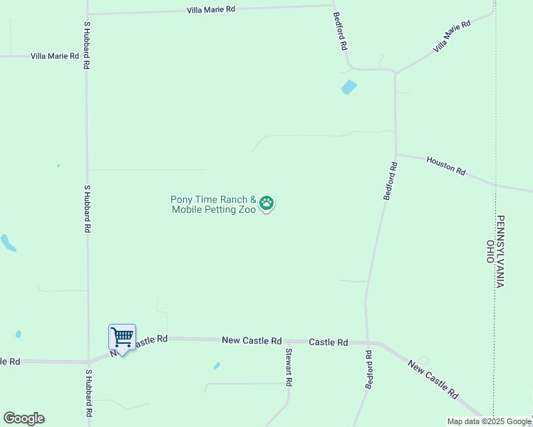 map of restaurants, bars, coffee shops, grocery stores, and more near in Lowellville