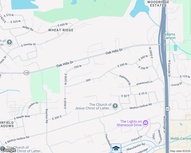 map of restaurants, bars, coffee shops, grocery stores, and more near 2315 Summerwood Drive in Layton