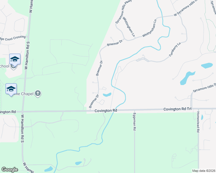 map of restaurants, bars, coffee shops, grocery stores, and more near 12006 Haddington Court in Fort Wayne