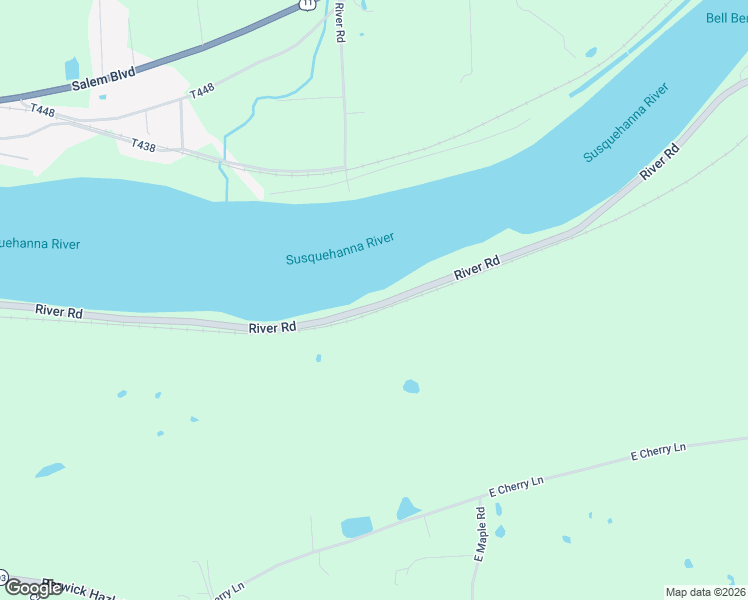 map of restaurants, bars, coffee shops, grocery stores, and more near 526 River Road in Luzerne County