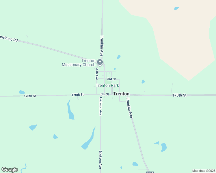map of restaurants, bars, coffee shops, grocery stores, and more near 4th Street in Trenton
