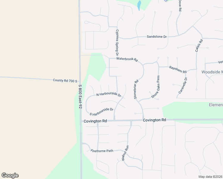 map of restaurants, bars, coffee shops, grocery stores, and more near 2325 Nautilus Cove in Fort Wayne