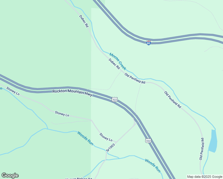 map of restaurants, bars, coffee shops, grocery stores, and more near 7184 Yeager Lane in Clearfield