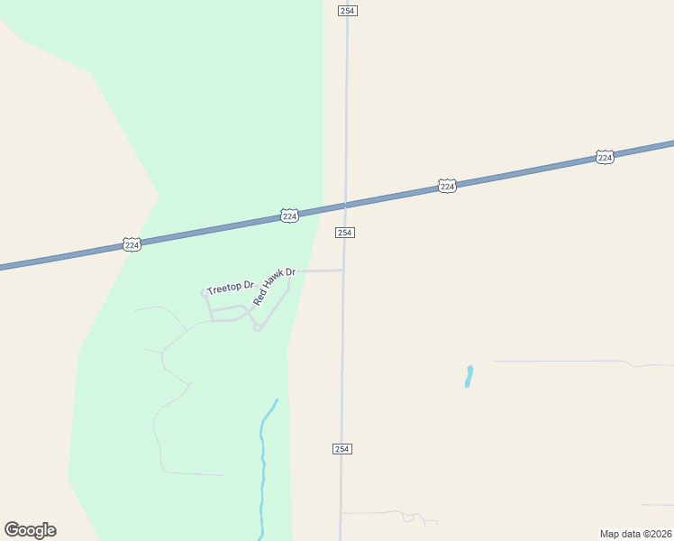 map of restaurants, bars, coffee shops, grocery stores, and more near 7292-7338 Township Road 254 in Findlay