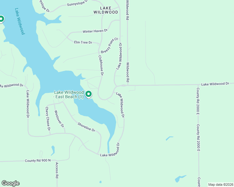 map of restaurants, bars, coffee shops, grocery stores, and more near 1604 Lake Wildwood Drive in Varna