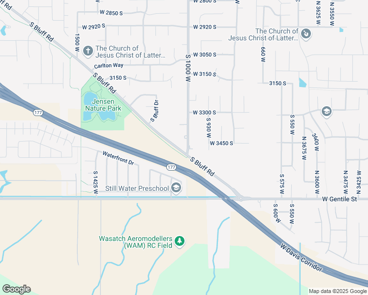 map of restaurants, bars, coffee shops, grocery stores, and more near 3475 South Bluff Road in Syracuse