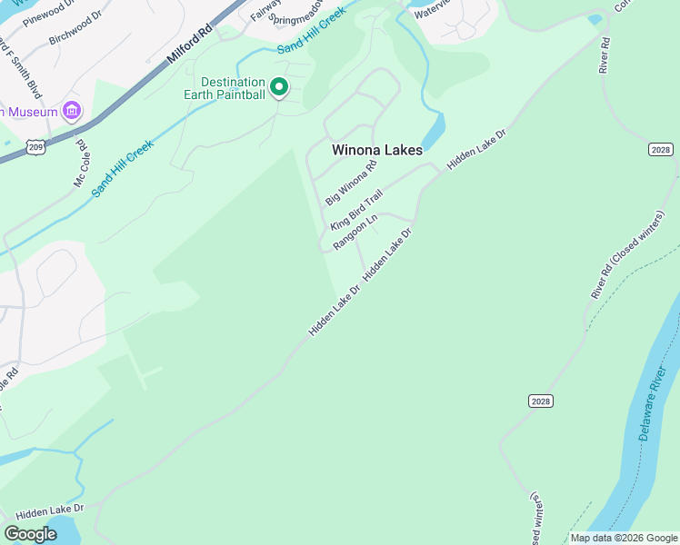 map of restaurants, bars, coffee shops, grocery stores, and more near 8303 Utopia Lane in East Stroudsburg