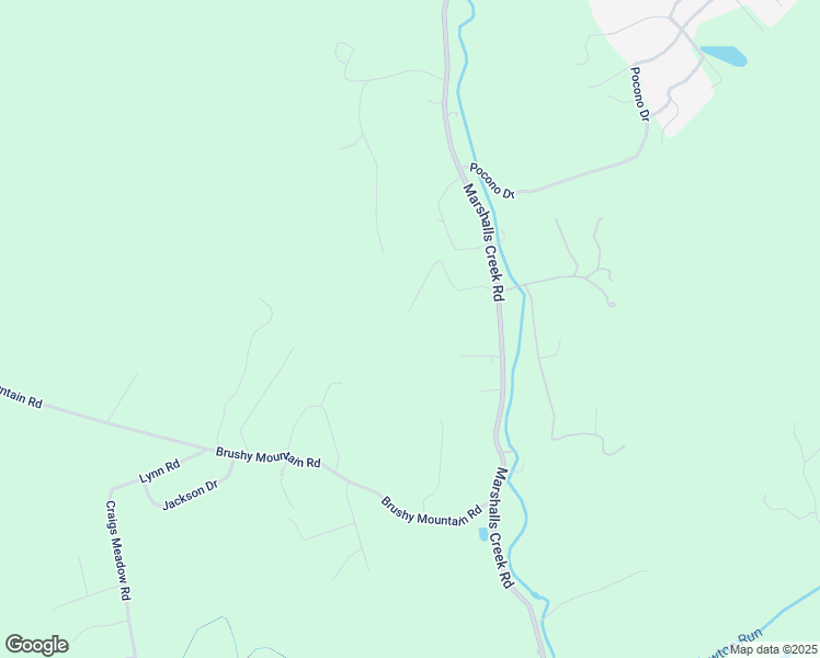 map of restaurants, bars, coffee shops, grocery stores, and more near 165 Hutson Hill in East Stroudsburg