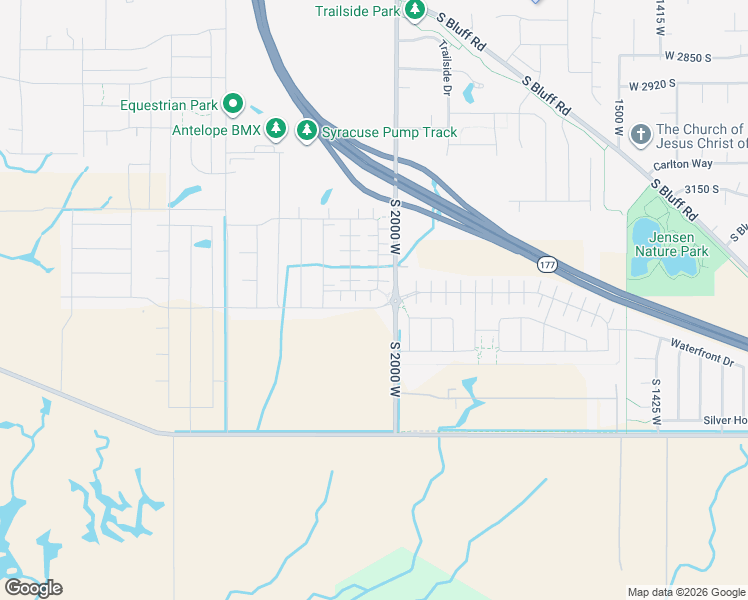 map of restaurants, bars, coffee shops, grocery stores, and more near 2049 West Natalie Avenue in Syracuse