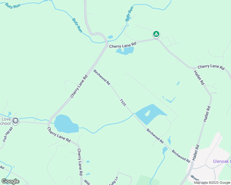 map of restaurants, bars, coffee shops, grocery stores, and more near 3300 Birchwood Road in East Stroudsburg