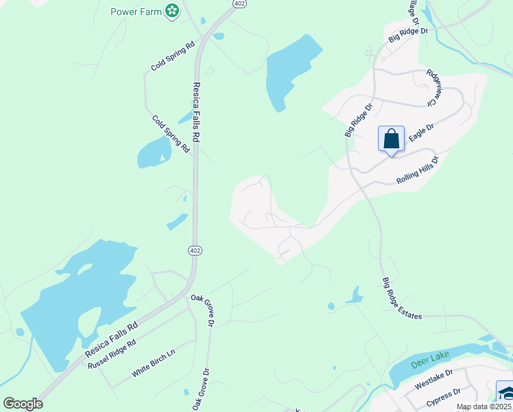 map of restaurants, bars, coffee shops, grocery stores, and more near 149 Huntington Dr in East Stroudsburg
