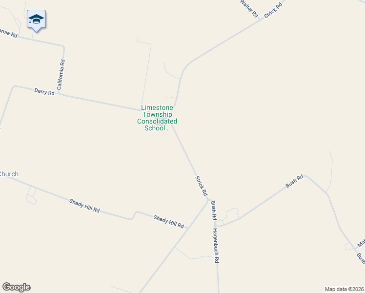 map of restaurants, bars, coffee shops, grocery stores, and more near South R 4003 in Watsontown