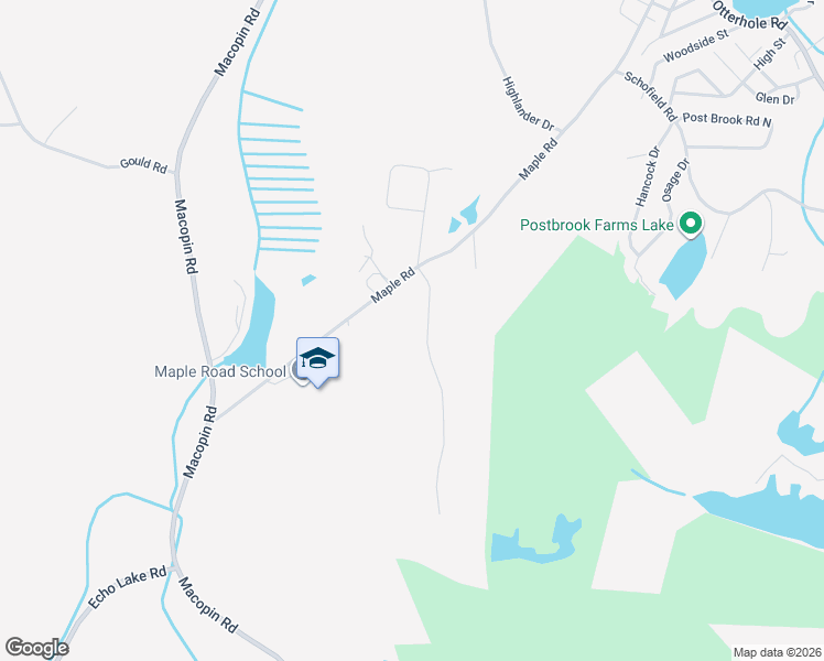 map of restaurants, bars, coffee shops, grocery stores, and more near 26 Green Terrace Way in West Milford