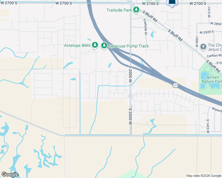 map of restaurants, bars, coffee shops, grocery stores, and more near 3355 South Cooper Street in Syracuse
