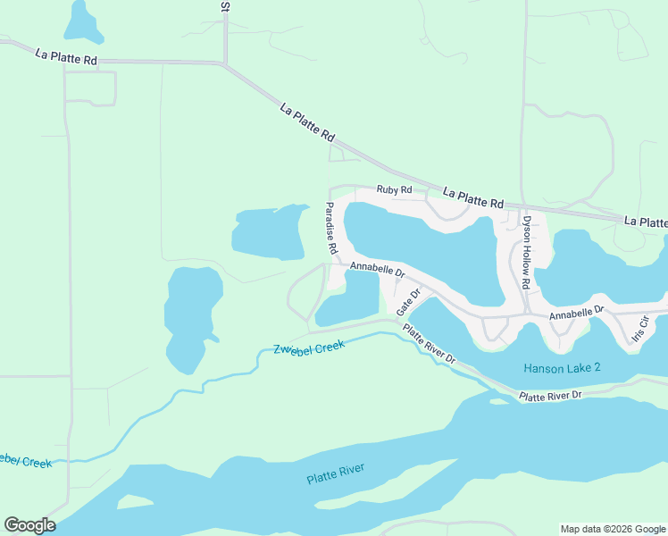 map of restaurants, bars, coffee shops, grocery stores, and more near 17303 Paradise Road in Bellevue