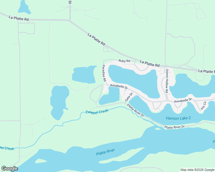 map of restaurants, bars, coffee shops, grocery stores, and more near 17303 Paradise Road in Bellevue